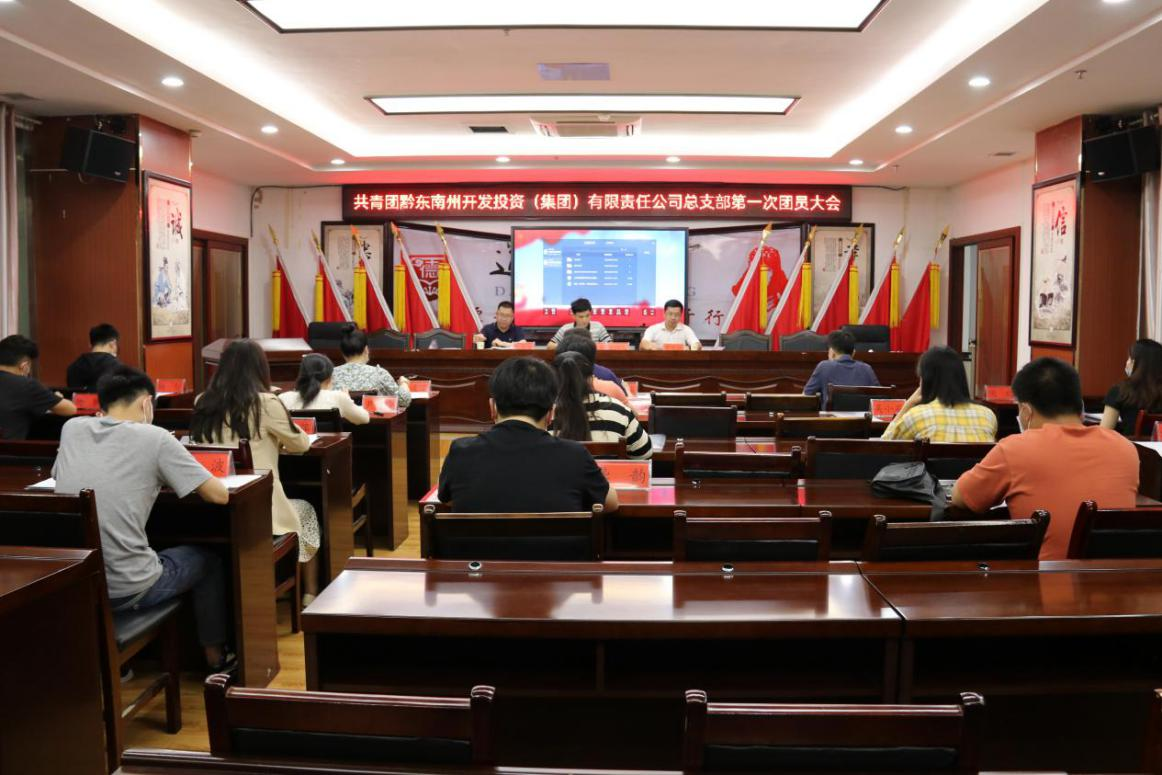 州K8凯发集团集团团总支召开第一次团员大会_黔东南州K8凯发集团集团
