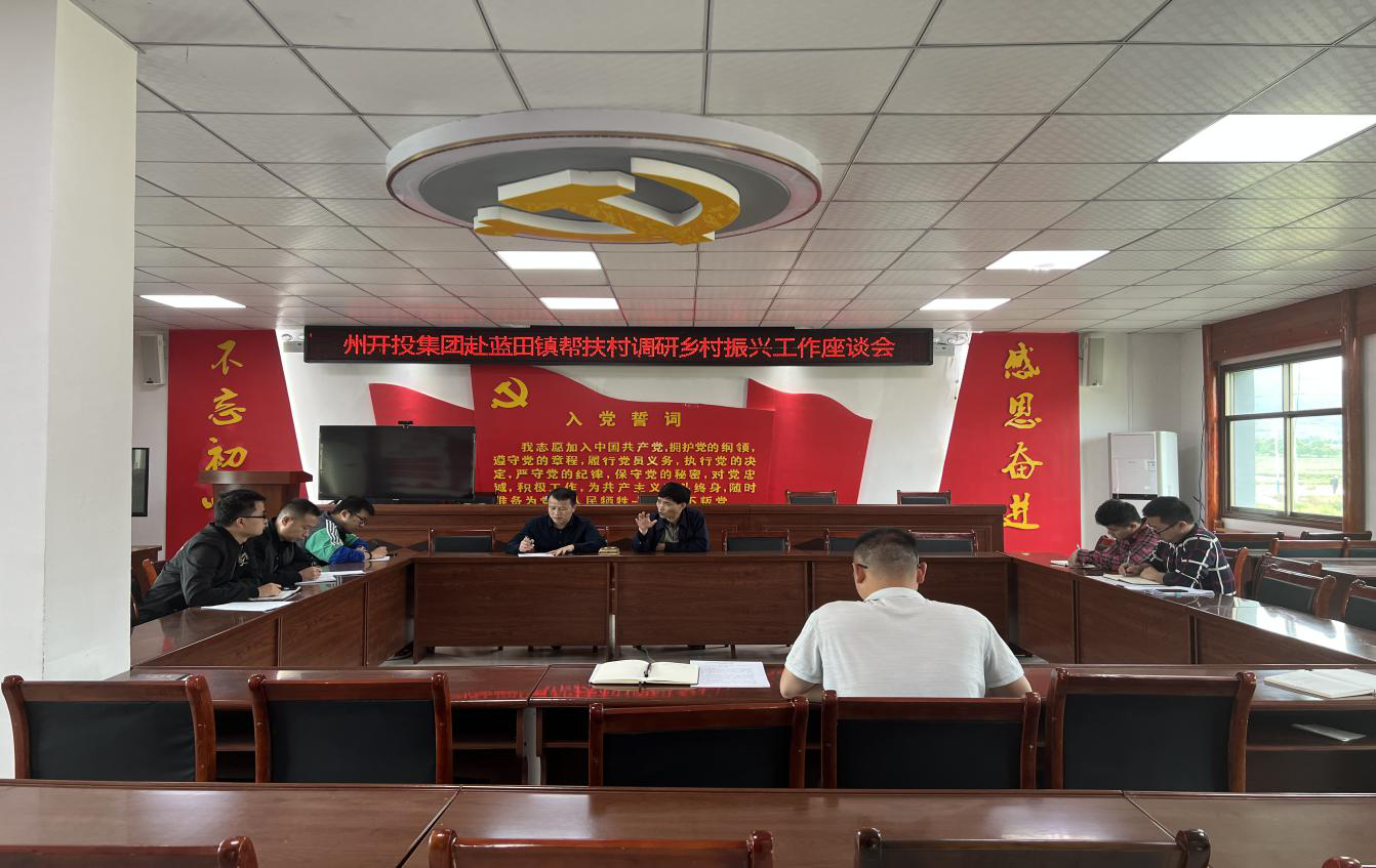 用好“桥头堡”政策  助力定点帮扶墟落振兴_黔东南州K8凯发集团集团